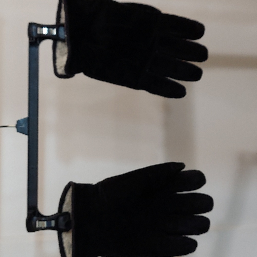 Mens suede lined gloves